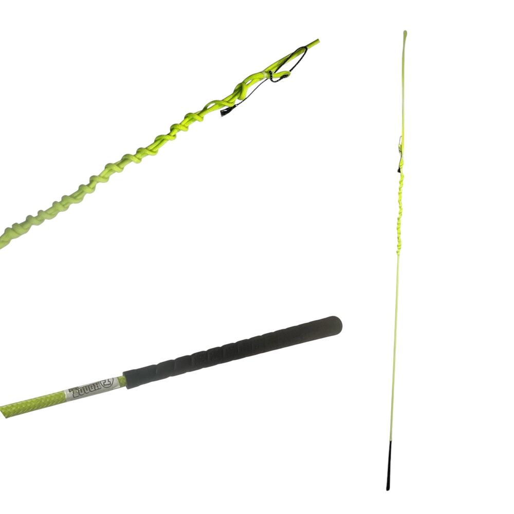 NEW Tough 1 Green LUNGE WHIP 90" + 97" Lash Golf Grip Crop Horse In LG Roundpen